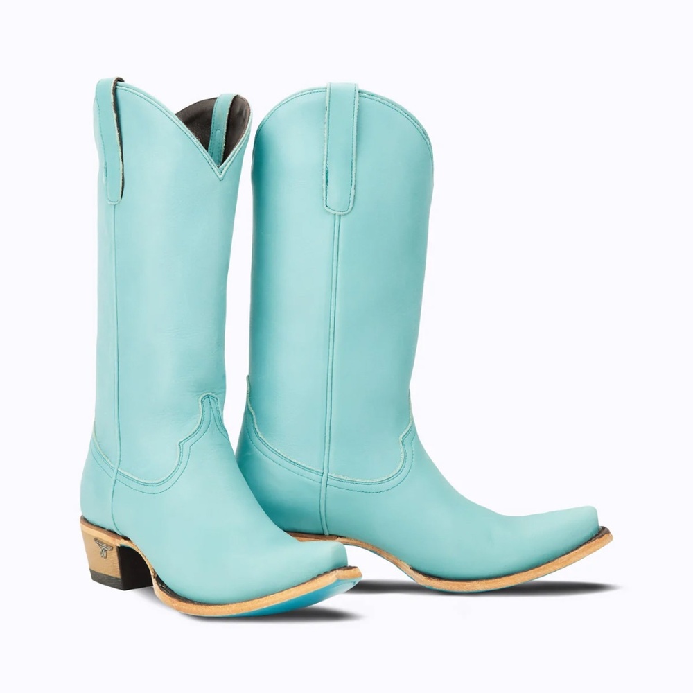 Emma Jane by Lane Boots, Turquoise Blaze Cowgirl Boots